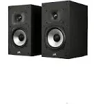 Polk Audio | Monitor XT20 High-Resolution Bookshelf Speakers - Pair - Black | Realry