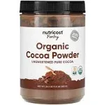 Nutricost Pantry, Organic Cocoa Powder, Unsweetened, 24.3 oz (680 g)