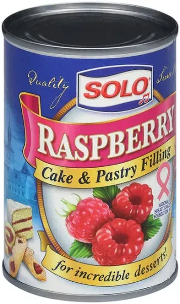 Solo Cake & Pastry Filling Raspberry - 12 oz