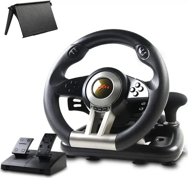 PXN PC Racing Wheel V3II Usb Car Steering Wheel with Pedals