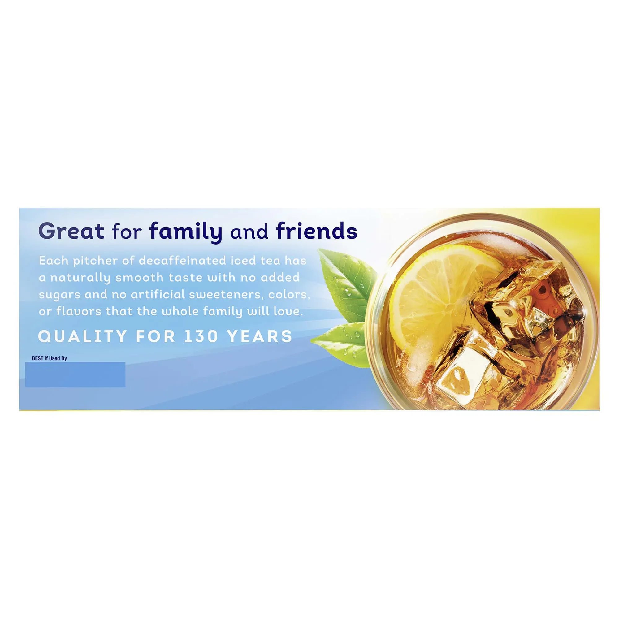 Lipton Black Tea Family Iced Tea Bags