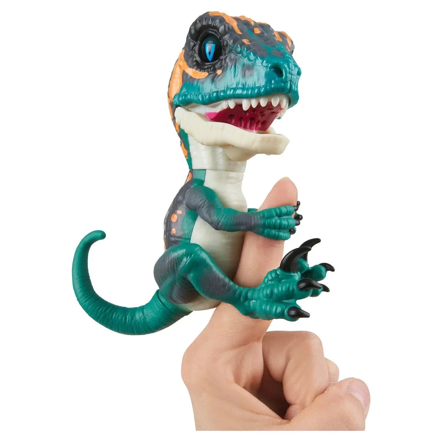 Fingerlings Untamed Razor Raptor Purple Dinosaur Interactive Toy WowWee