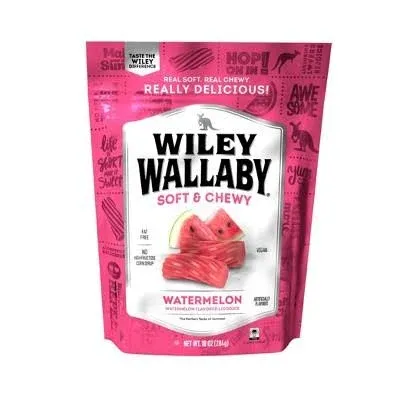 Wiley Wallaby Australian Gourmet Watermelon Licorice