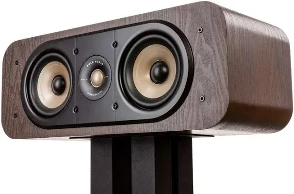 Polk Audio Signature Elite ES30 Center Channel Speaker (Walnut)