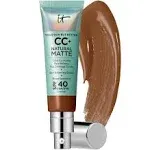 It Cosmetics Cc+ Cream Natural Matte Foundation with SPF 40 - Deep