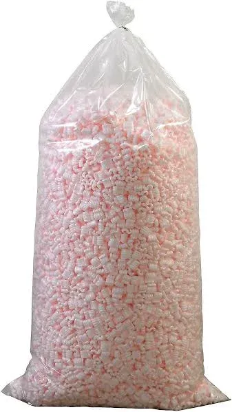 7 Cubic Feet Pink Anti-Static Loose Fill