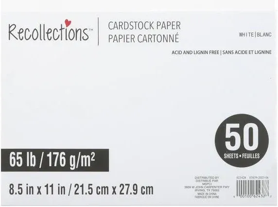 Recollections Cardstock Paper