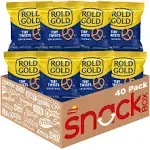 Rold Gold Tiny Twists Pretzels, 1 Ounce Pack of 40