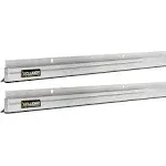 Xcluder 36 in. Low-Profile Door Sweep, Aluminum (2-Pack) - Seals Out rodents and Pests, Enhanced Weather Sealing