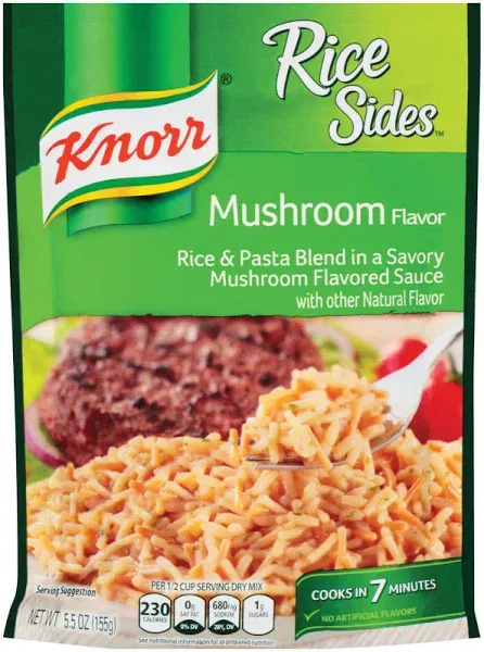 Knorr Rice & Pasta Blend, Mushroom Flavor