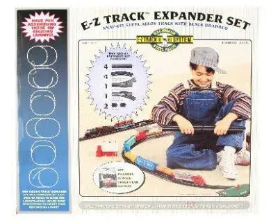 BACHMANN HO Steel E-Z Track Layout Expander Set on Black Roadbed BAC44494