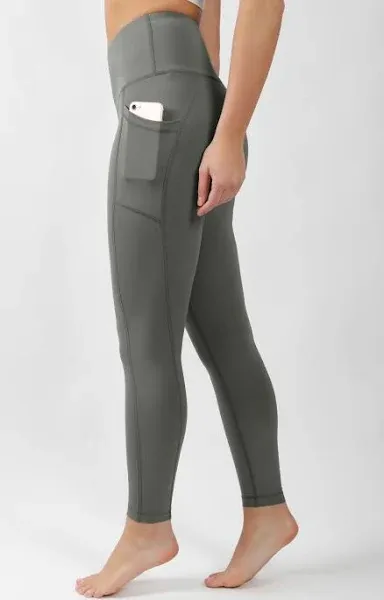 Interlink High Waist 7/8 Ankle Legging with Side Pockets