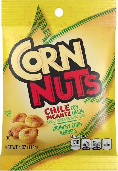 Corn Nuts Crunchy Corn Kernels, Chile Picante Con Limon (4 oz)