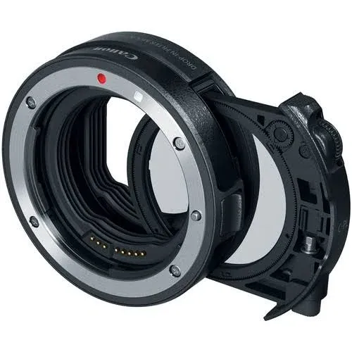 Canon EF-EOS R Drop-In Filter Lens Mount Adapter with Circular Polarizing Filter