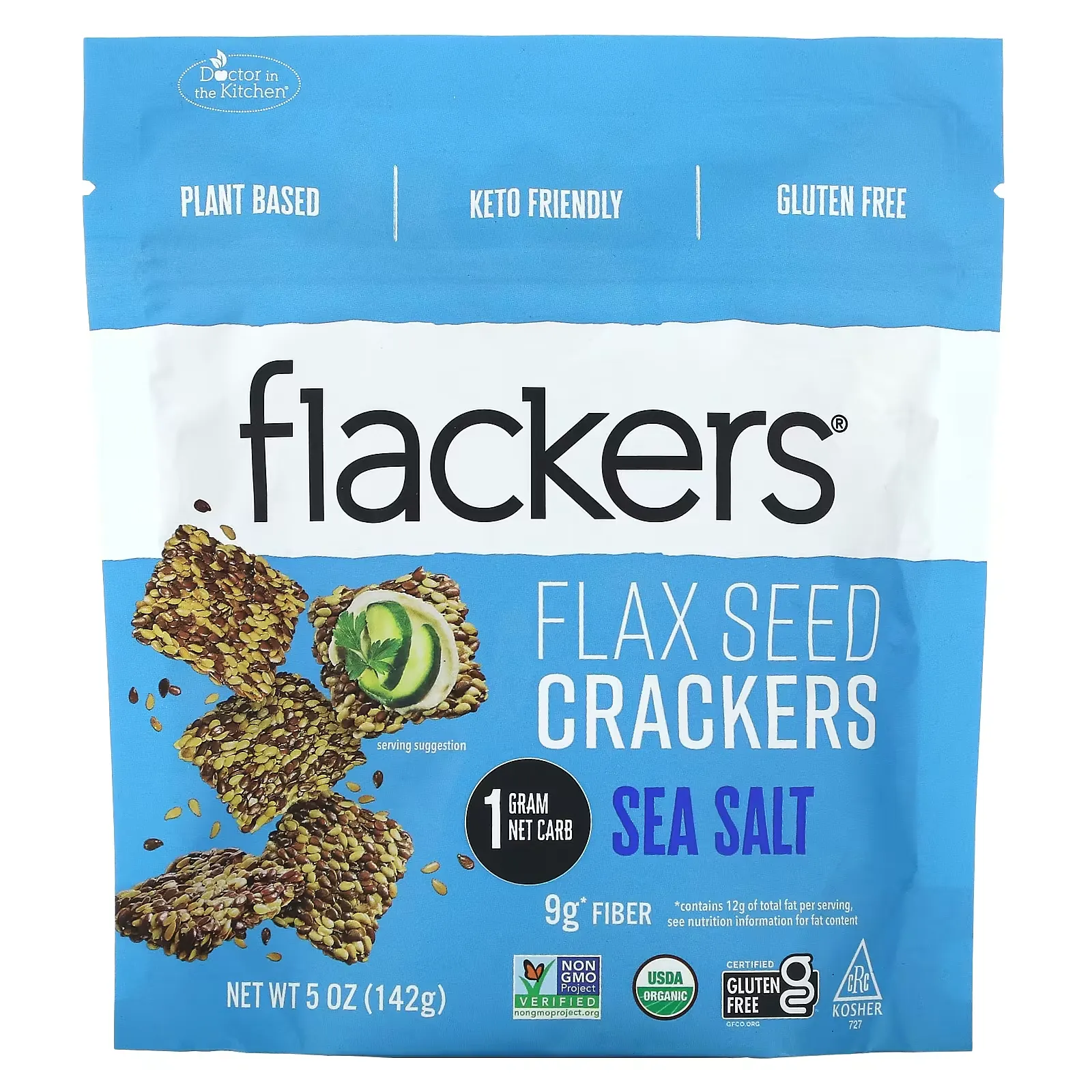 Flackers Flax Seed Crackers