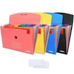 4 Pack Expanding File Folder