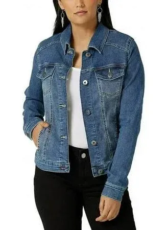 Wrangler Women's Authentics Stretch Denim Jacket