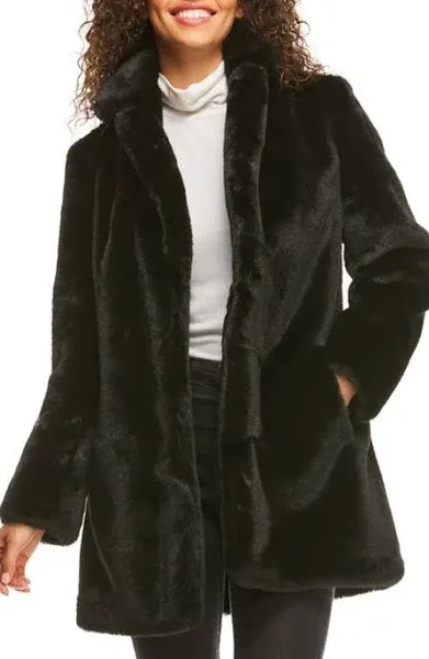 FABULOUS FURS Women's Faux Le Mink Jacket