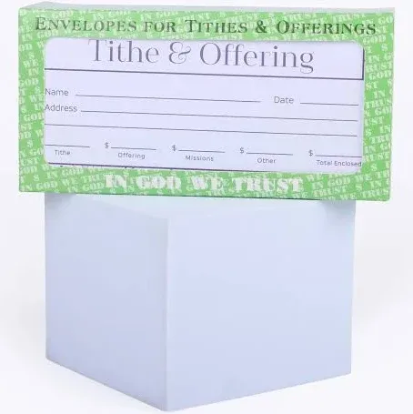 Swanson Christian Products Offering Envelope Tithe & Offering