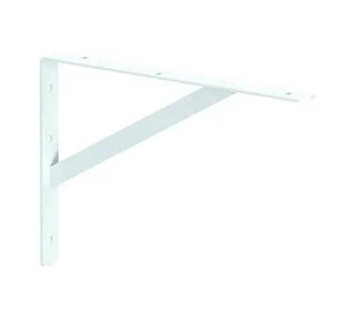 National Hardware 111BC-12 11-3/4&#034;D Shelf Support - White