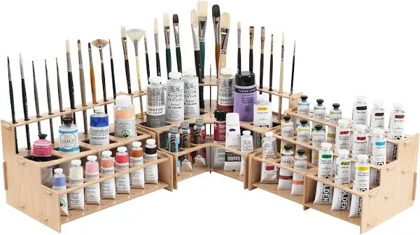 HG Art Concepts Mezzo Artist Paint and Brush Rack