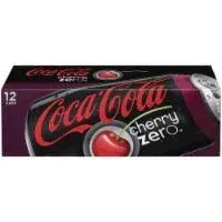 Coca-Cola Zero Sugar Cherry Soda (12 x 12 fl oz)