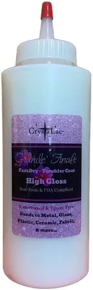 CRYSTALAC Grande Finale Tumbler Coat (Gloss, 12oz) 2.0