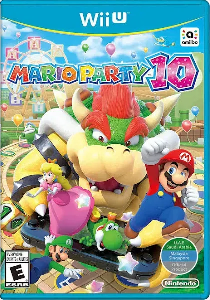 Mario Party 10 Nintendo Wii U PAL SEALED