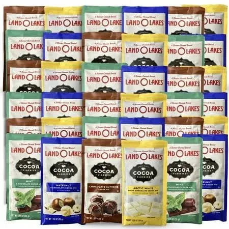 Ultimate Hot Cocoa Mix Variety Pack | 4 Flavors | Pack of 36