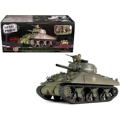 SHERMAN M4A3 (75) TANK US &#034;TRAINING VEHICLE&#034; (1943) 1/32 BY METAL PROUD 912131 A