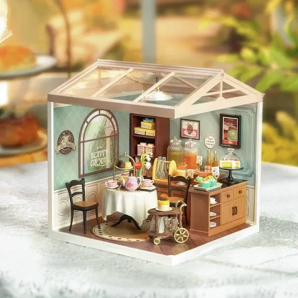 Robotime Sweet Sips Tea Miniature House