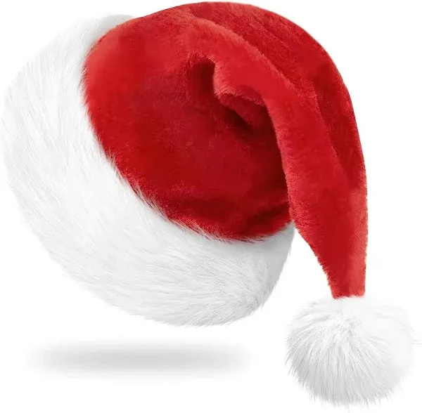 Velvet Classic Santa Hat