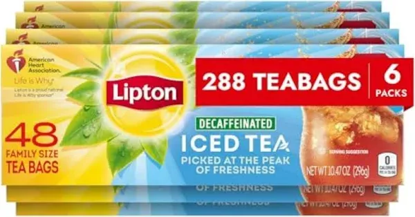 Lipton Decaf Black Iced Tea Bags