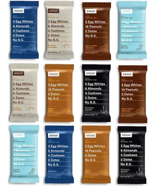 RXBAR Variety Pack Protein Bar