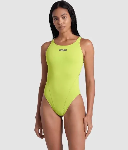 Arena Women's Solid Tech Back One Piece Swimsuit