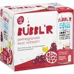 BUBBL'R Pomegranate Acai refresh'r Antioxidant Sparkling Water