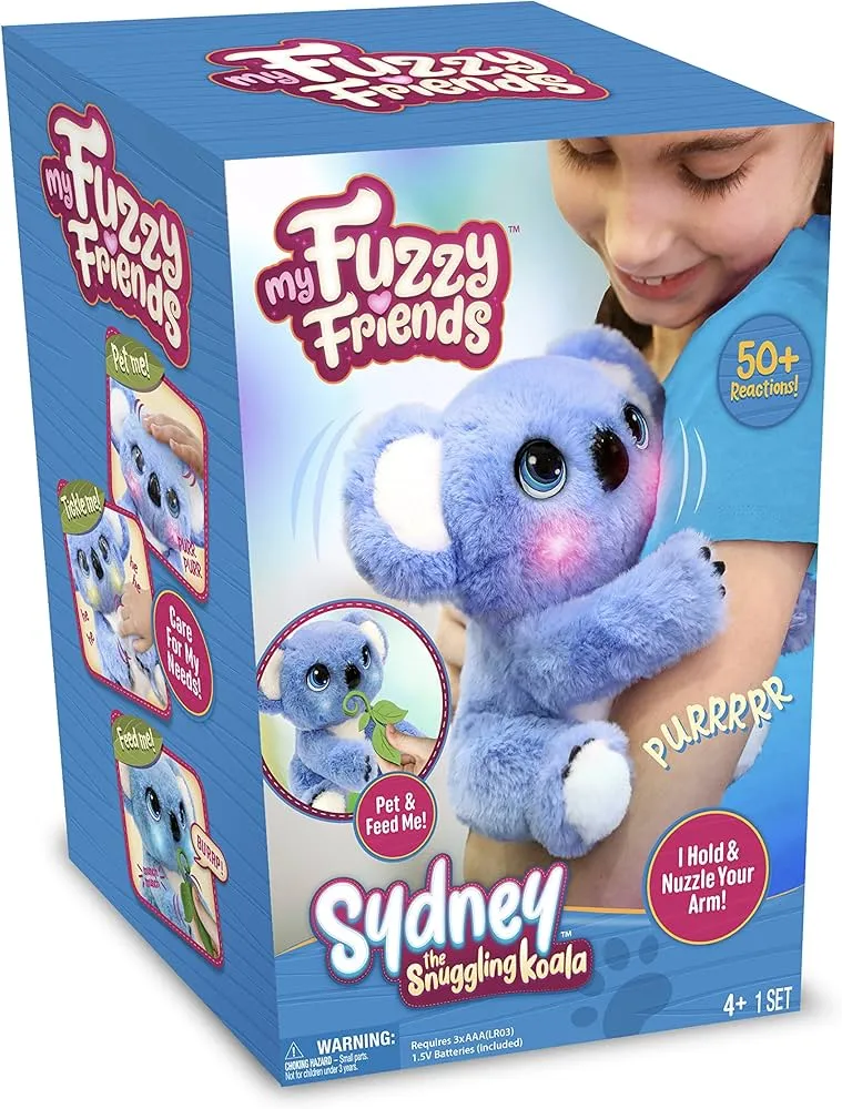 Sidney The Snuggling Koala Interactive Hugging Kids Companion Plush Pet