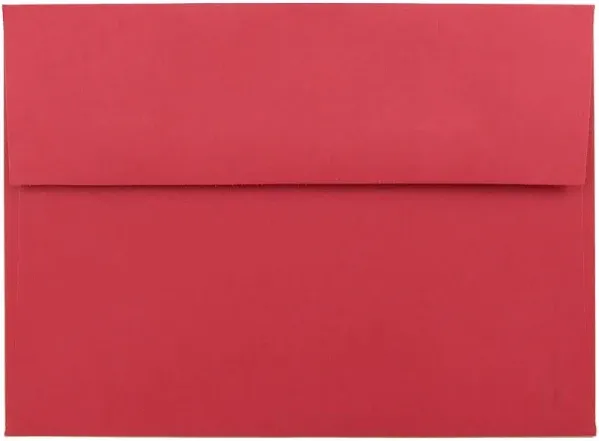 JAM Paper A7 Colored Invitation Envelopes 5 1/4 x 7 1/4