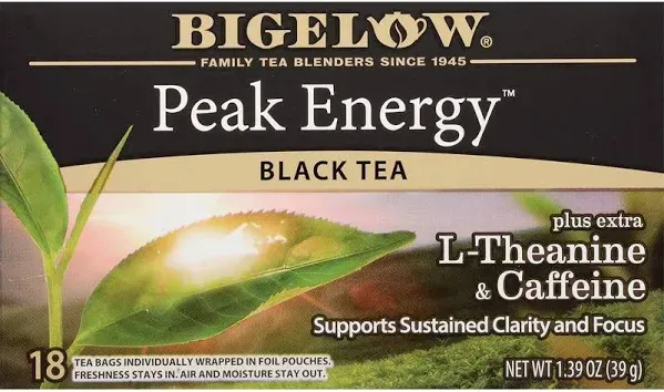 Bigelow Peak Energy Black Tea