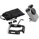 SmallRig Cage Kit for Canon PowerShot V10 with Furry Windshields, Camera Cage, Lens Cap and Storage Bag, Effectively Reducing Wind Noise About 20dB, for Outdoor Shooting, Travel, Vlog - 4235