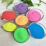 7 Pack Colorful Sand,Amazing Hydrophobic Sand Space Sand,Never Gets Wet