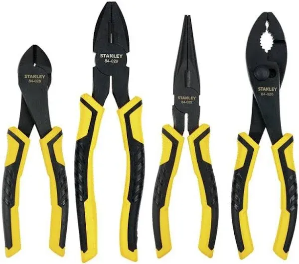 Stanley Bi-Material Pliers Set