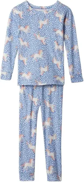 GAP Unisex Baby Toddler Long John Pajama Set