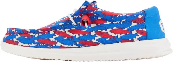 Wally H2O Fish Camo - White/Blue/Red