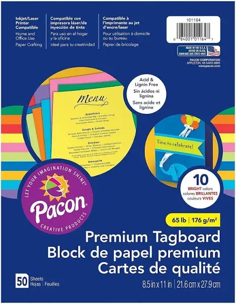 Pacon Premium Tagboard