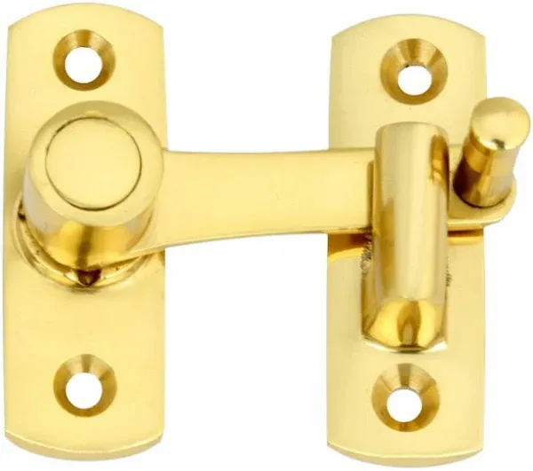 Cabinet Locks 2.12 in. Brass Cabinet Door Latch with Mounting Hardware