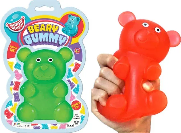 Ja-Ru Jumbo Squishy Gummy Bear Toy