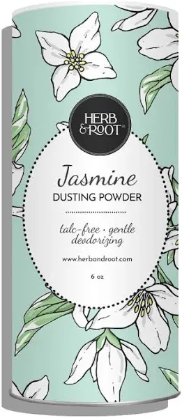 Herb & Root Jasmine Talc Free Dusting Powder