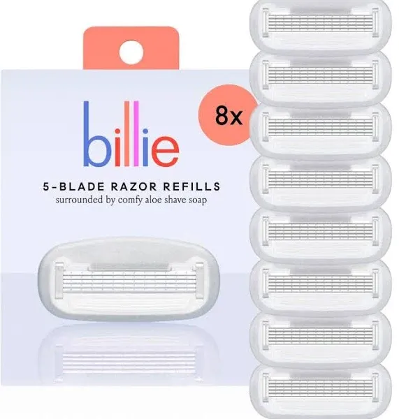 Billie 5-Blade Razor Refills 8 ct