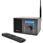 C Crane CC WiFi 3 Internet Radio with Skytune Bluetooth Receiver Clock and Alarm with Remote Control Access to Thousands of